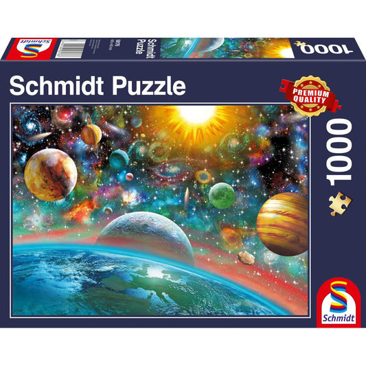 Puzzle Schmidt: Espacio exterior, 1000 piezas