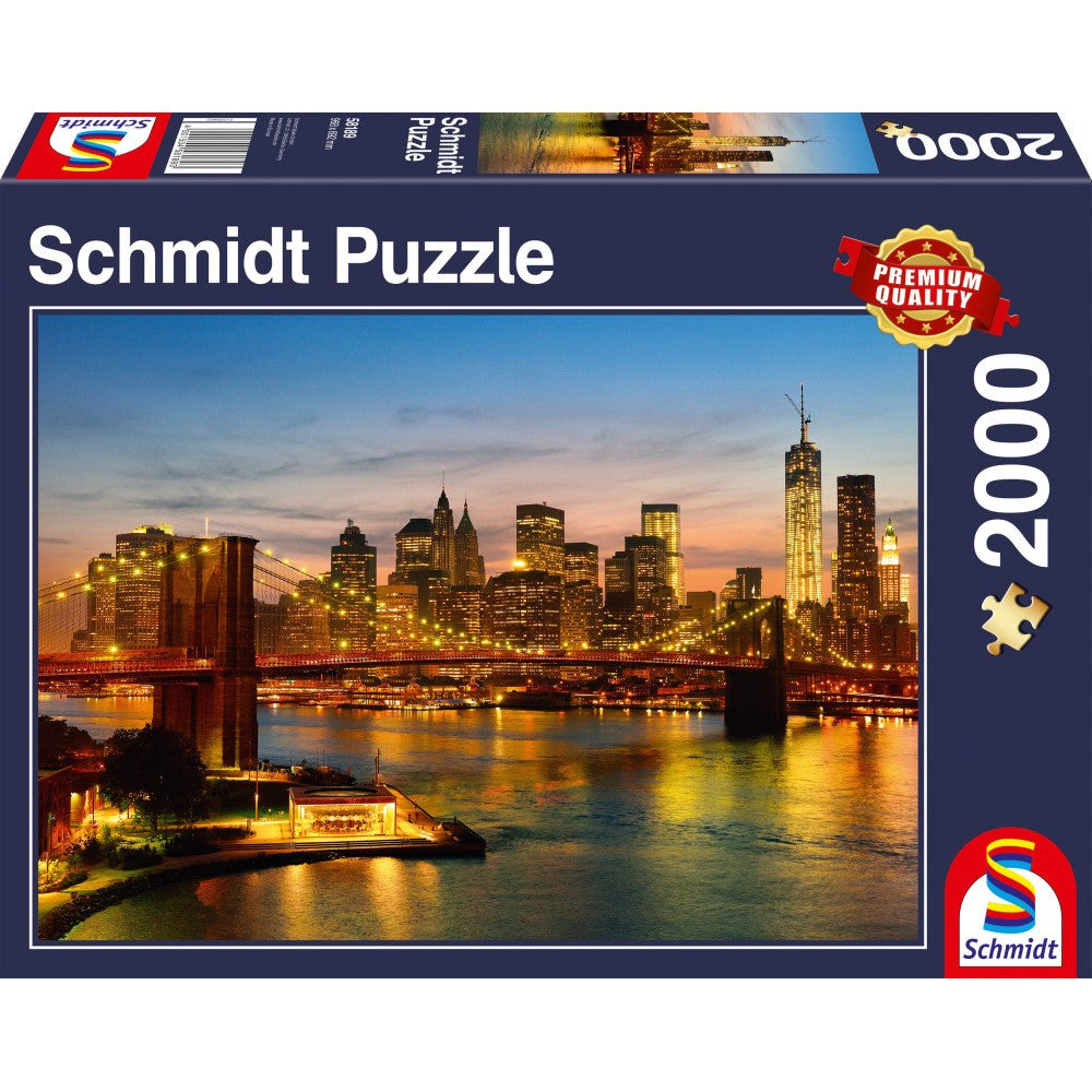 Puzzle Schmidt: Nueva York, 2000 piezas