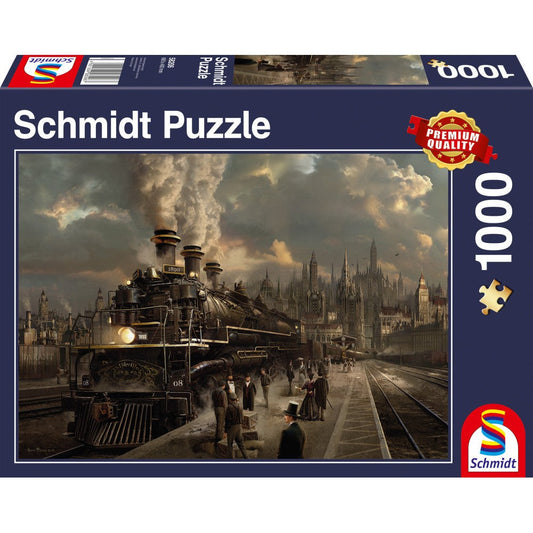 Schmidt puzzle: Locomotive, 1000 pieces