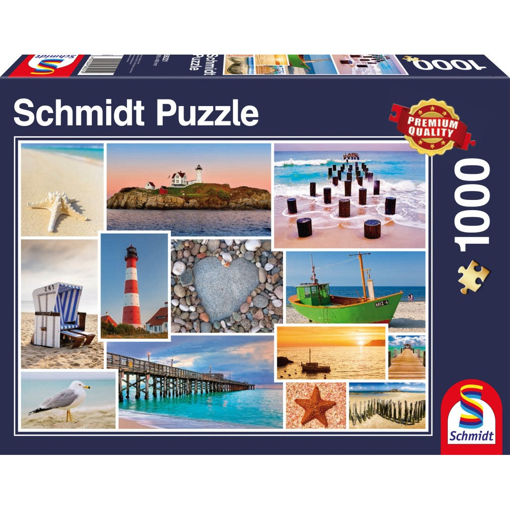 Puzzle Schmidt: La malul marii, 1000 piese