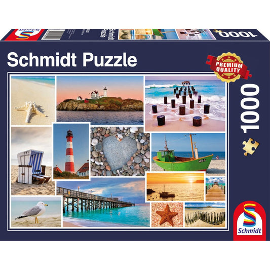 Schmidt puzzle: By the sea, 1000 pieces