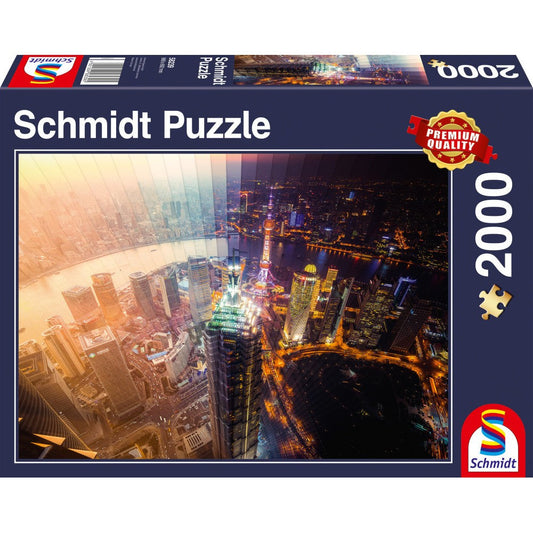 Puzzle Schmidt: Del día a la noche, 2000 piezas