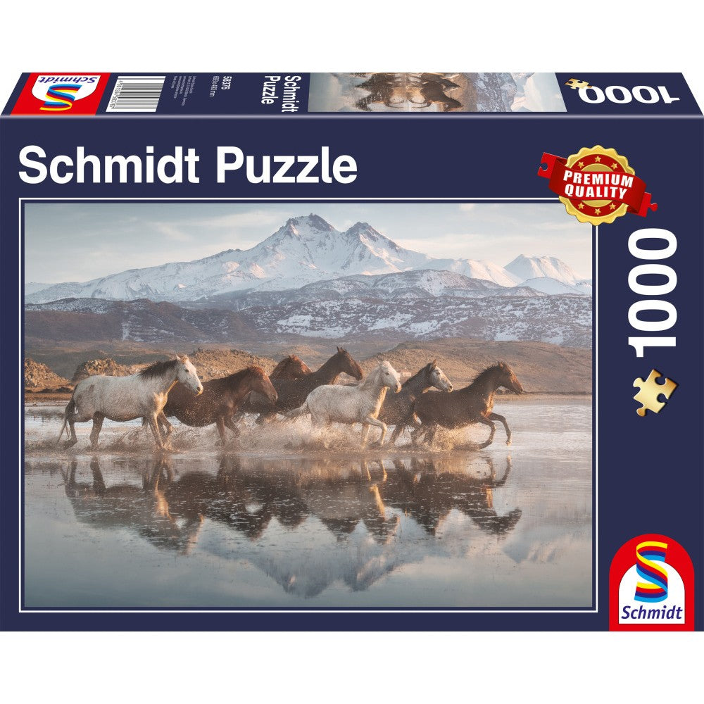 Puzzle Schmidt: Caballos de Capadocia, 1000 piezas