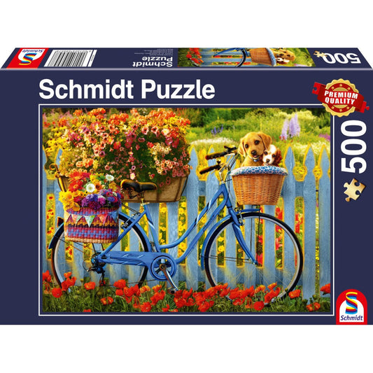 Puzzle Schmidt: Paseo dominical con amigos, 500 piezas