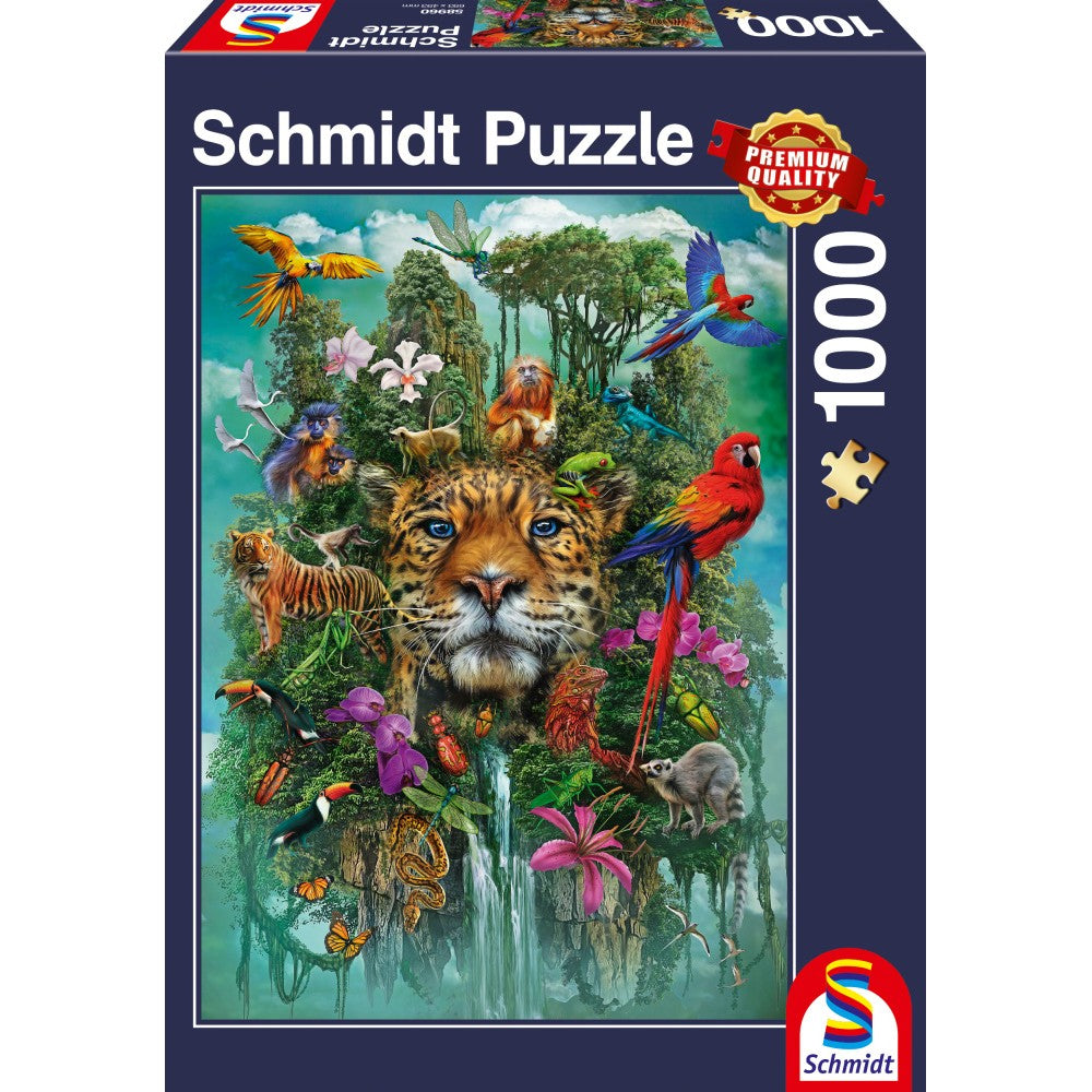 Puzzle Schmidt: Rey de la Selva, 1000 piezas