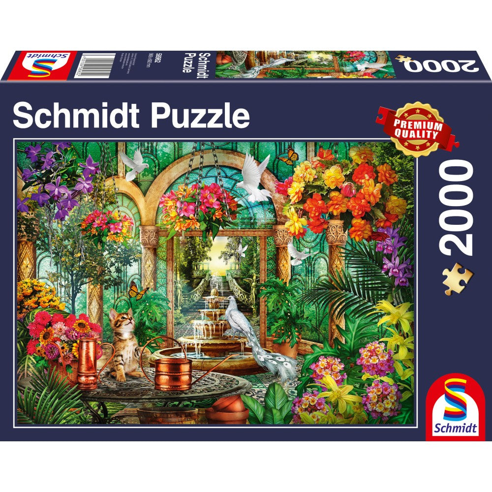 Puzzle Schmidt: Atrio, 2000 piezas