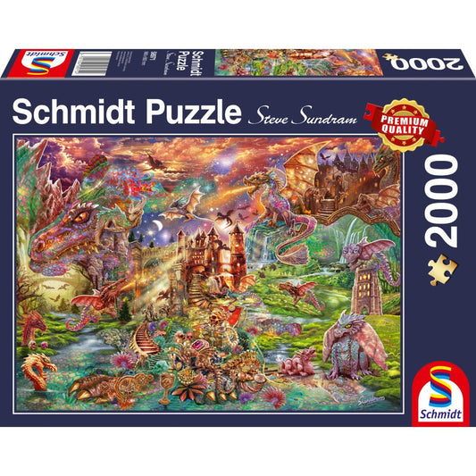 Puzzle Schmidt: El tesoro del dragón, 2000 piezas