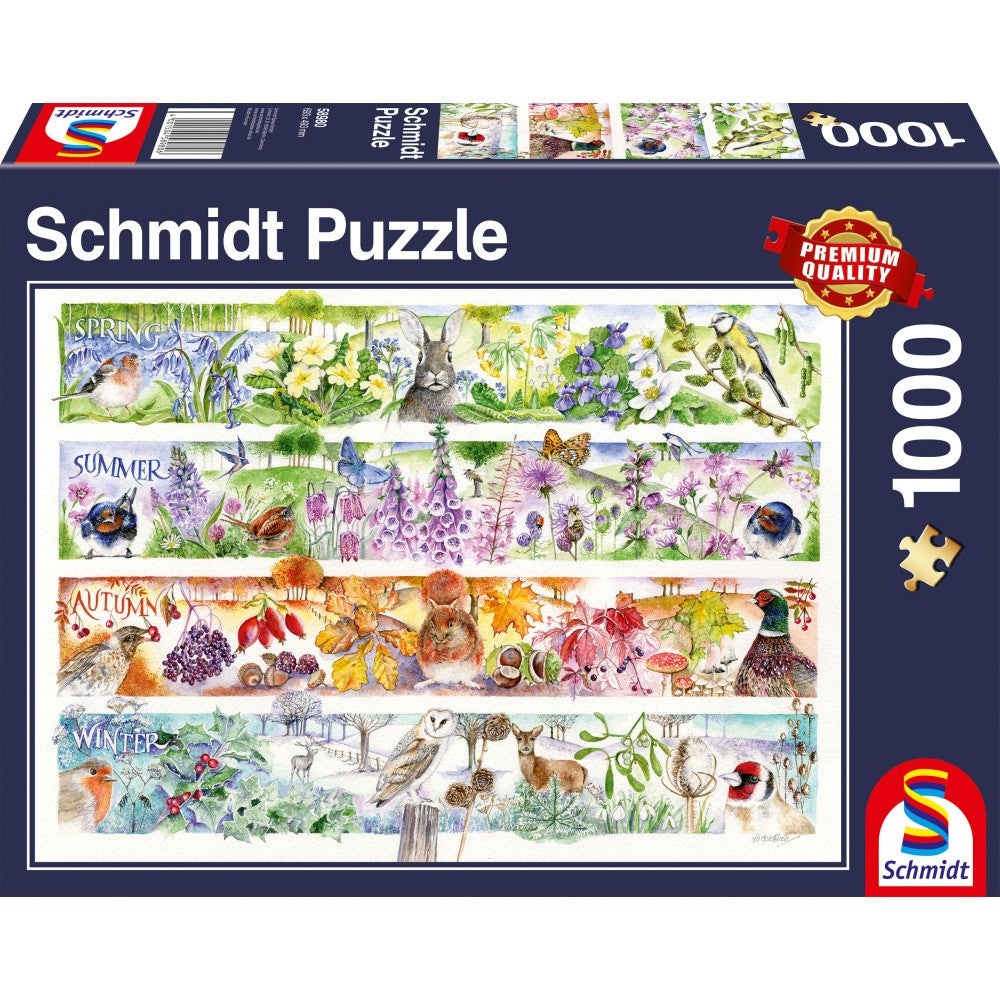 Schmidt puzzle: Seasons, 1000 pieces