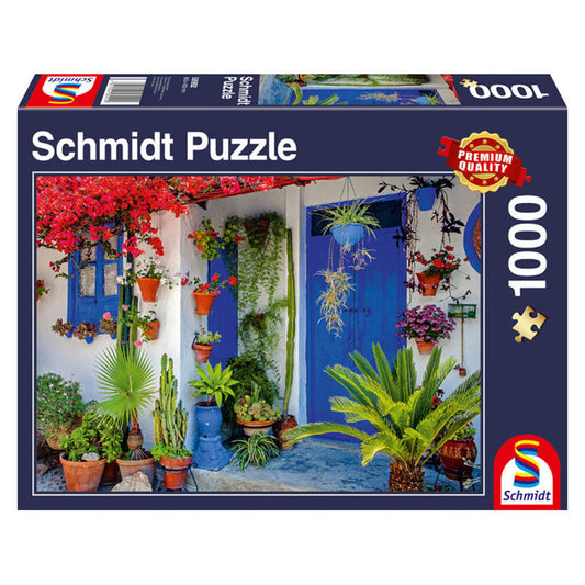 Puzzle Schmidt: - Casa mediterránea, 1000 piezas