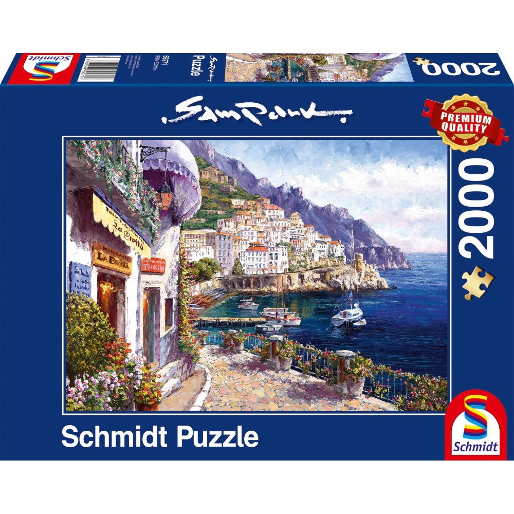 Puzzle Schmidt: Sam Park - Después de comer en Amalfi, 2000 piezas