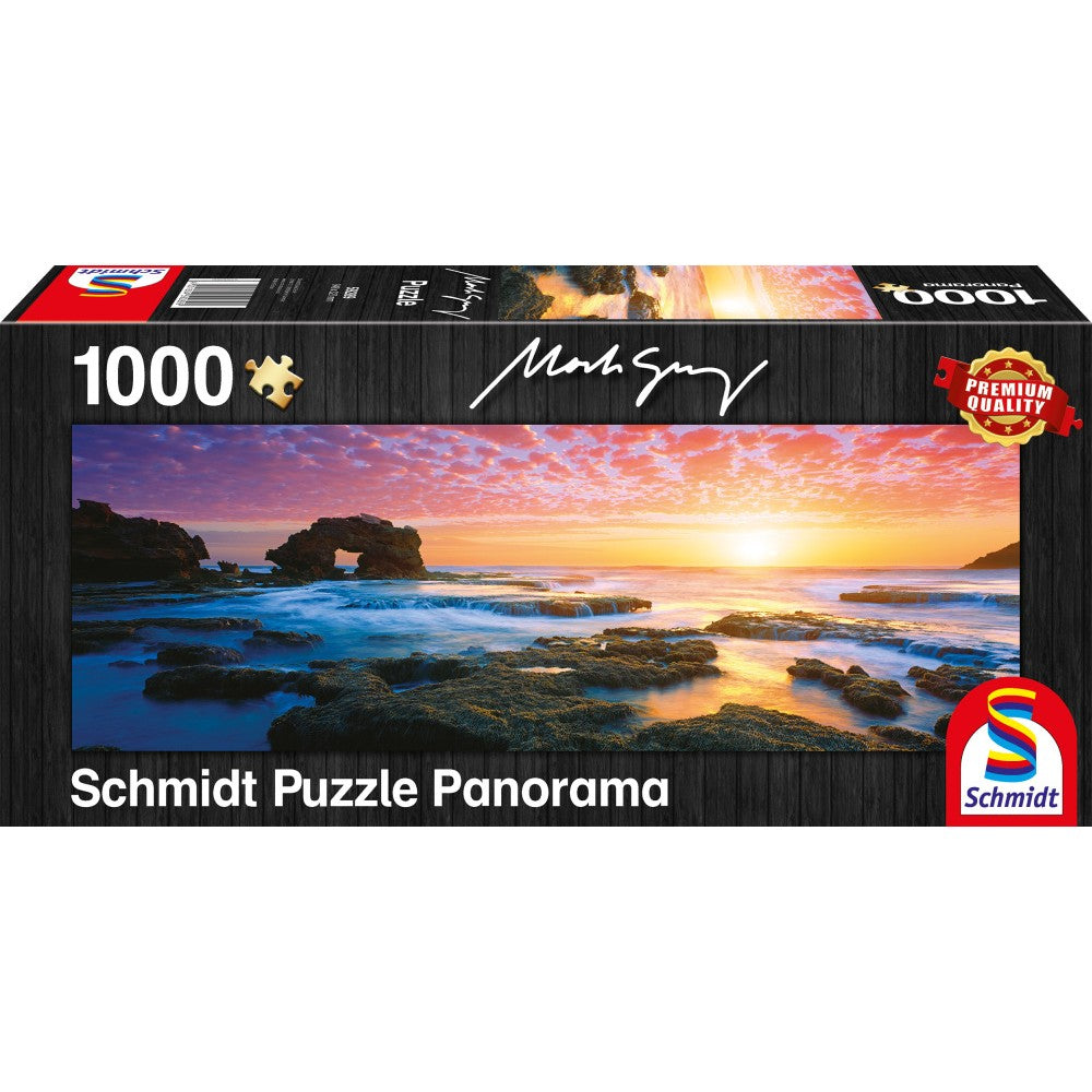 Schmidt puzzle: Sunset in Bridgewater Bay, Victoria, Australia, 1000 pieces