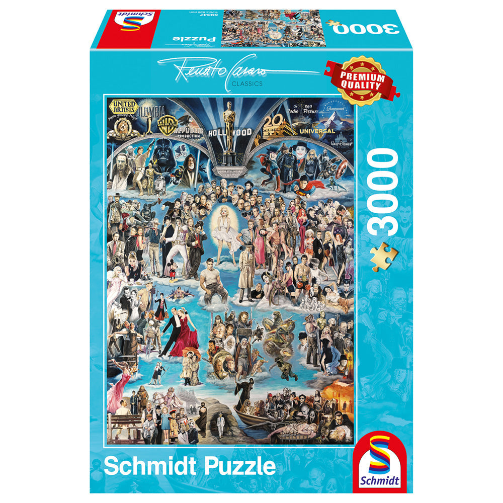 Puzzle Schmidt: Reneto Casaro - Hollywood XXL, 3000 piezas