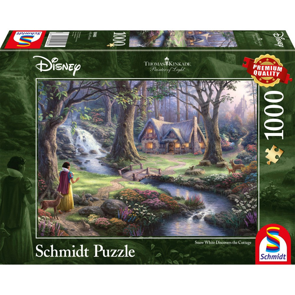 Puzzle Schmidt: Thomas Kinkade - Disney - Blancanieves, 1000 piezas