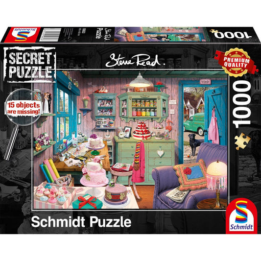 Puzzle Schmidt: Steve Read - Secret Puzzles - La habitación de la abuela, 1000 piezas