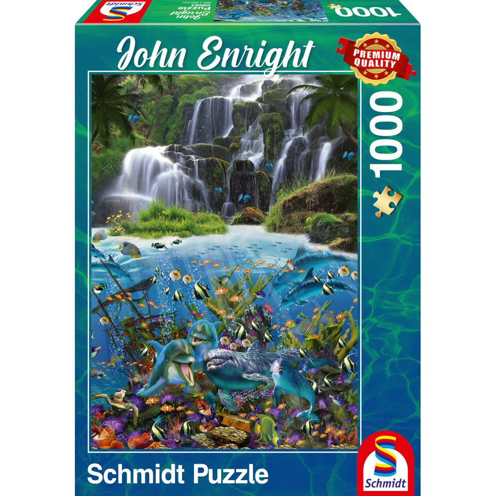 Puzzle Schmidt: John Enright - Cascada, 1000 piezas