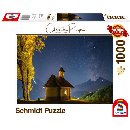 Puzzle Schmidt: Christian Ringer - Lockstein - Vía Láctea, 1000 piezas