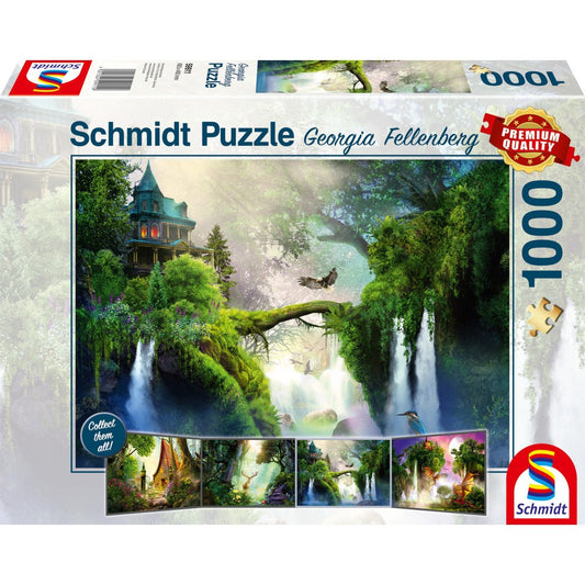 Puzzle Schmidt: Georgina Fellenberg - Primavera encantada, 1000 piezas