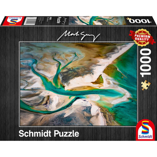 Puzzle Schmidt: Mark Gray - Fusión, 1000 piezas