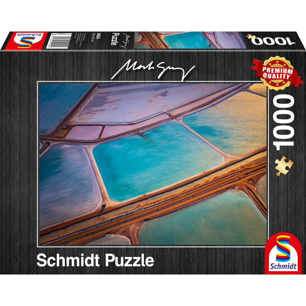 Puzzle Schmidt: Mark Gray - Pasteles, 1000 piezas