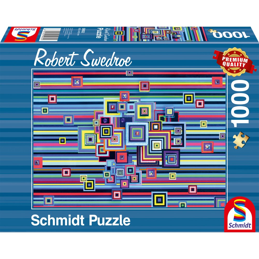 Rompecabezas Schmidt: Robert Swedroe - Cyber ​​​​Cycle, 1000 piezas