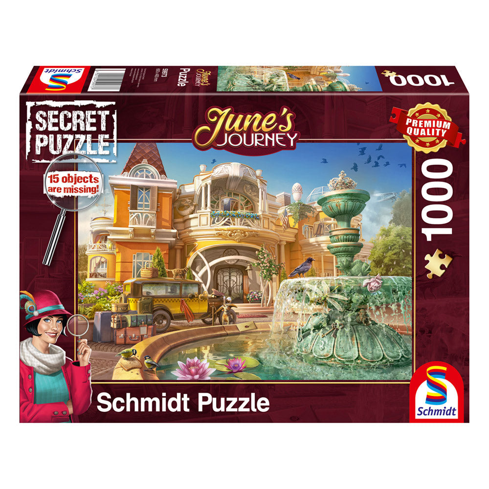 Puzzle Schmidt: I. Viaje - Finca de orquídeas, 1000 piezas