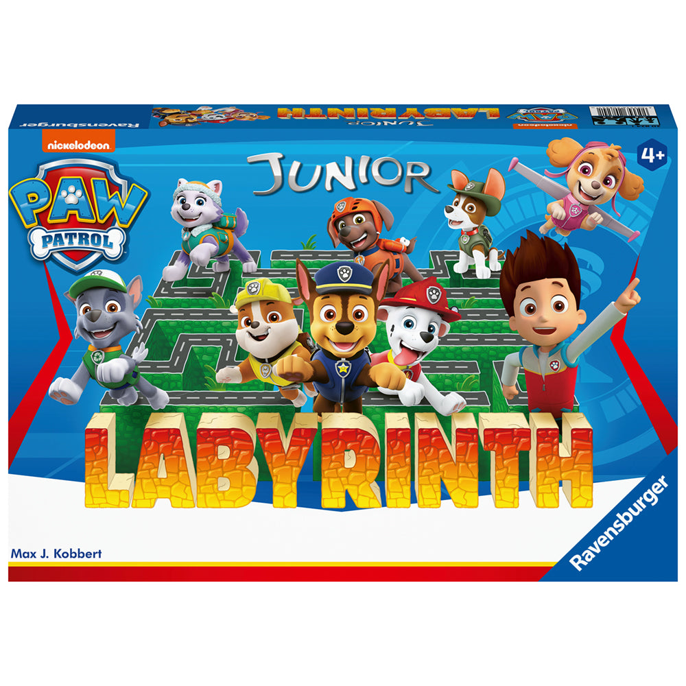 Labyrinth Paw Patrol Junior Ravensburger, лабиринтна игра за деца от 4 години, многоезична, вкл