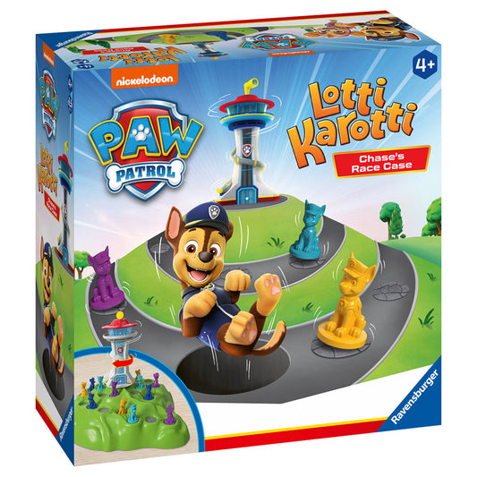 Paw Patrol Funny Race Ravensburger, juego de mesa para niños a partir de 4 años, multilingüe incl.