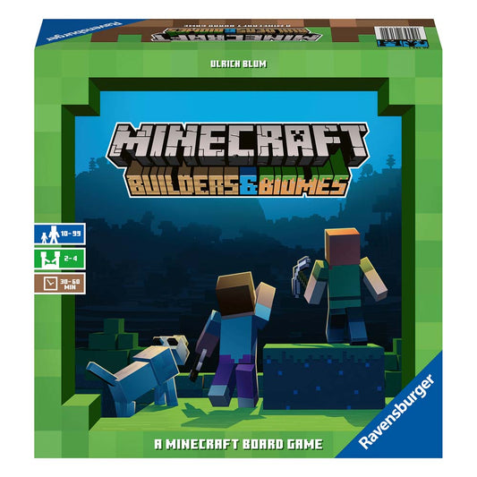 Minecraft Builders &amp; Biomes, juego de mesa Ravensburger