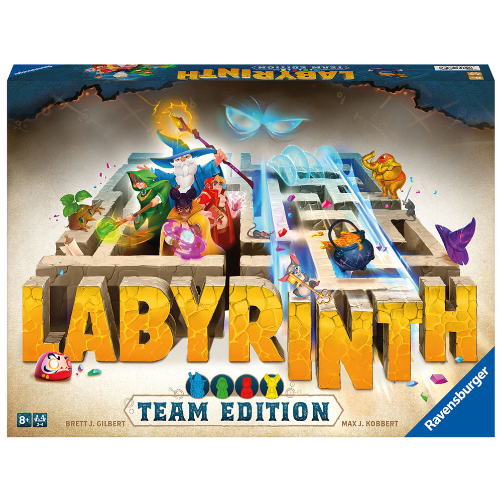 Labyrinth Team Edition Ravensburger, juego de laberinto de edición cooperativa para niños a partir de 8 años, multilingüe incl.