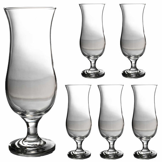 Set of 6 glasses of 430 ml with glass legs, Cesiro