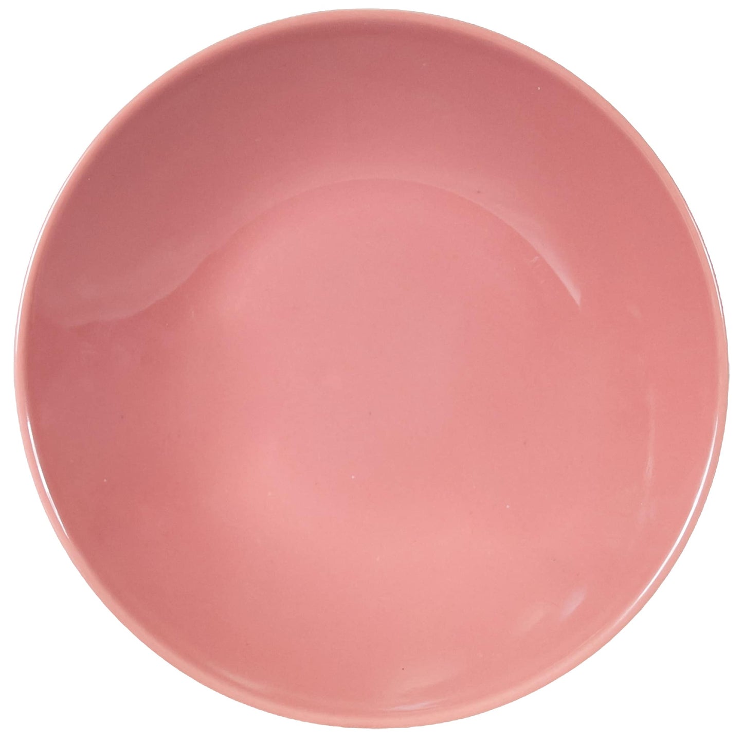 6db mély tányéros készlet Pink Glossy, 21 cm