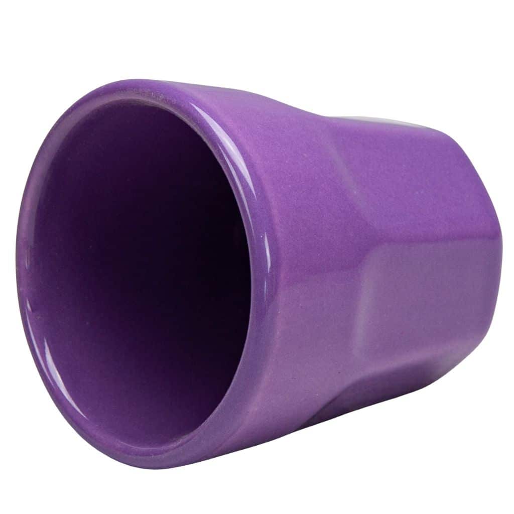 Bicchiere da 120 ml con motivo Purple Lavender, Cesiro