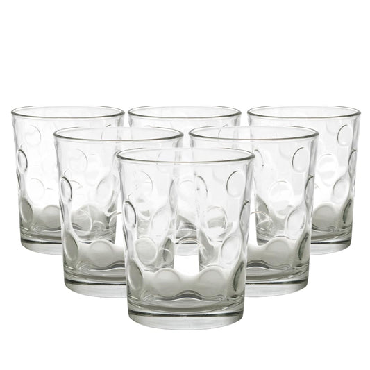 Set of 6 glasses of 155 ml glass, Cesiro