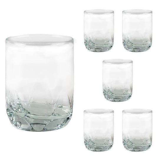 Set of 6 glasses of 300 ml glass, Cesiro