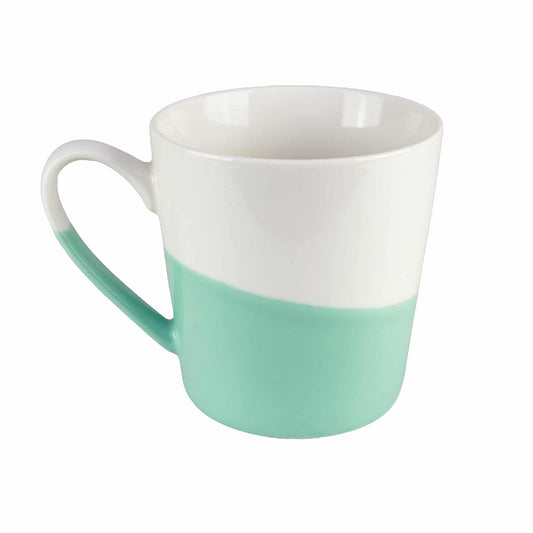 Tazza da 500 ml, Bianco/Verde Menta