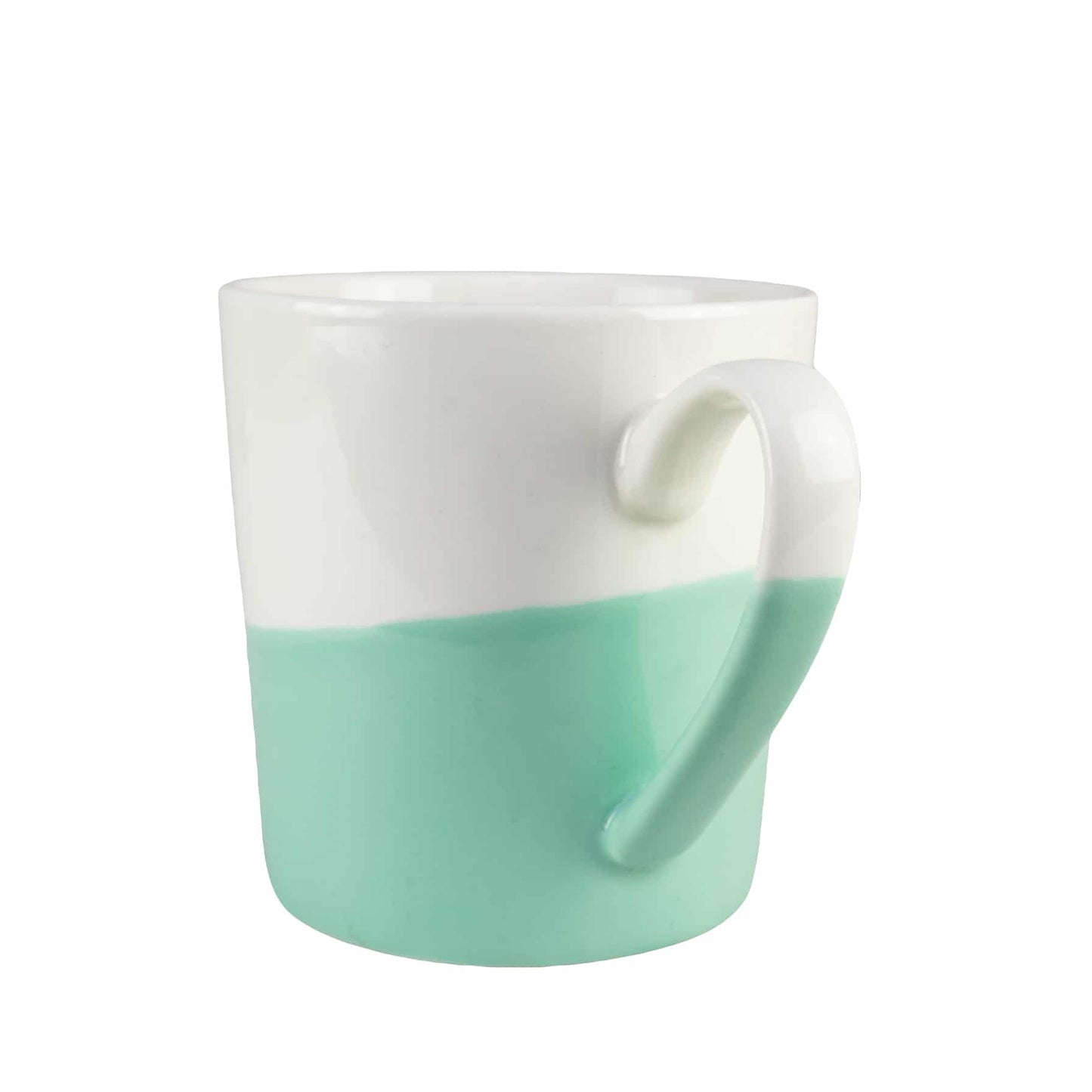 Tazza da 500 ml, Bianco/Verde Menta