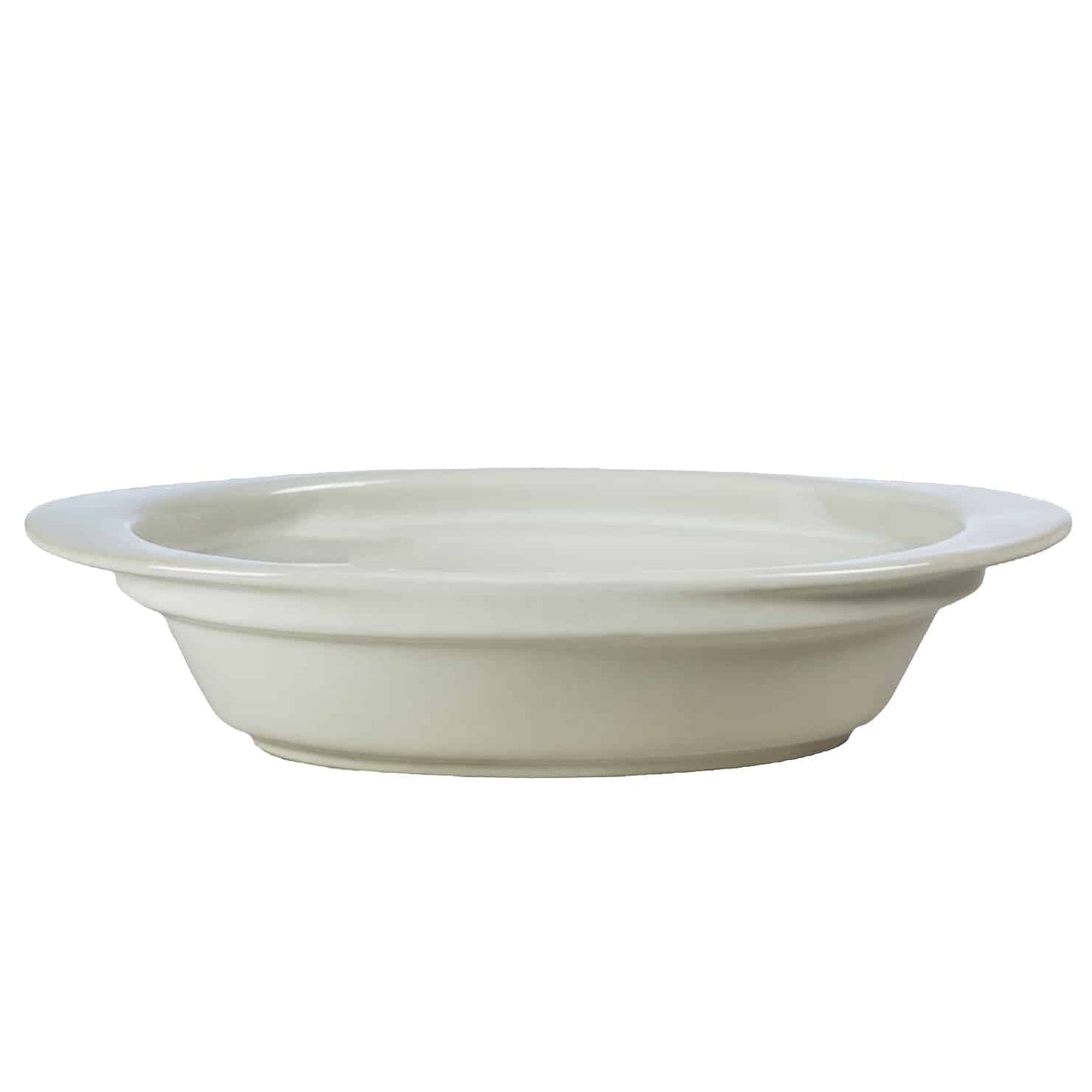 Heat-resistant bowl 21.5 X 12 X 5 cm White