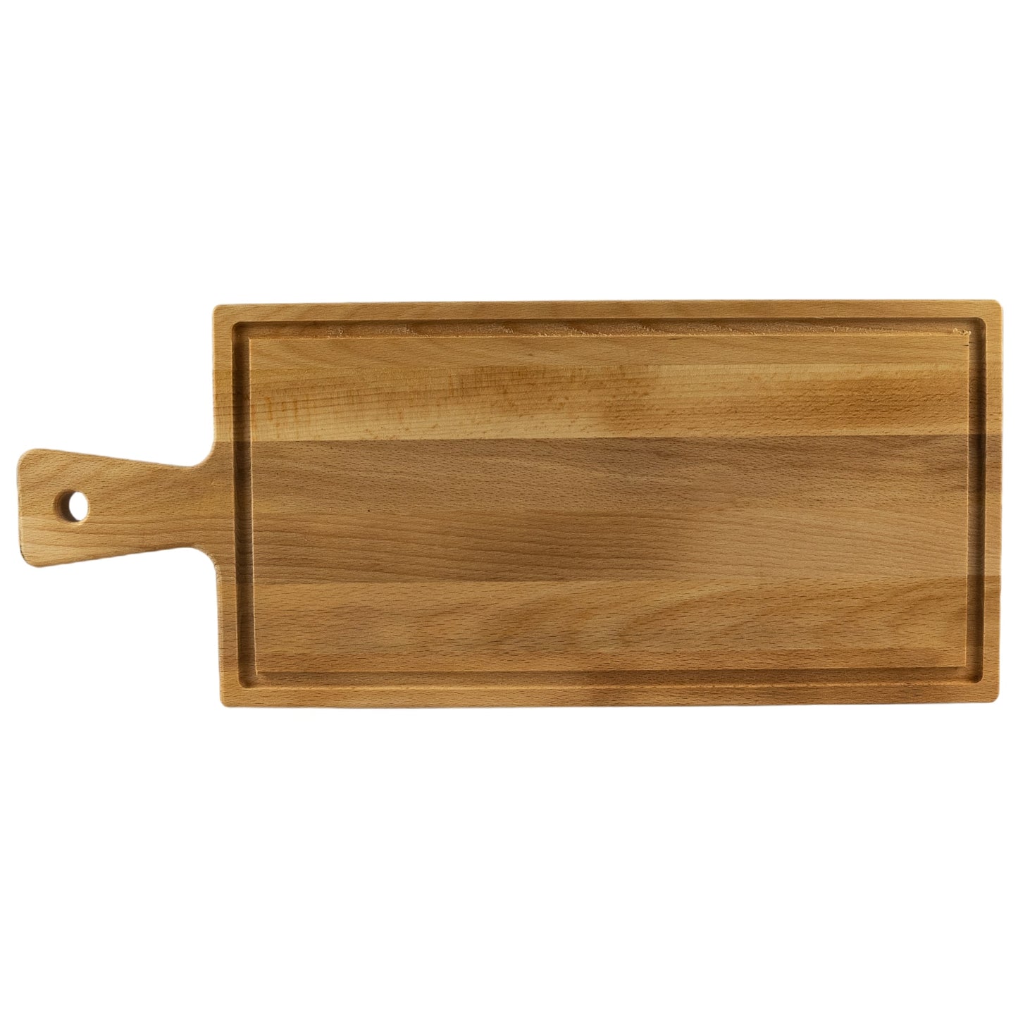 Wood chopper with handle 490x200x20 mm, Natural brown