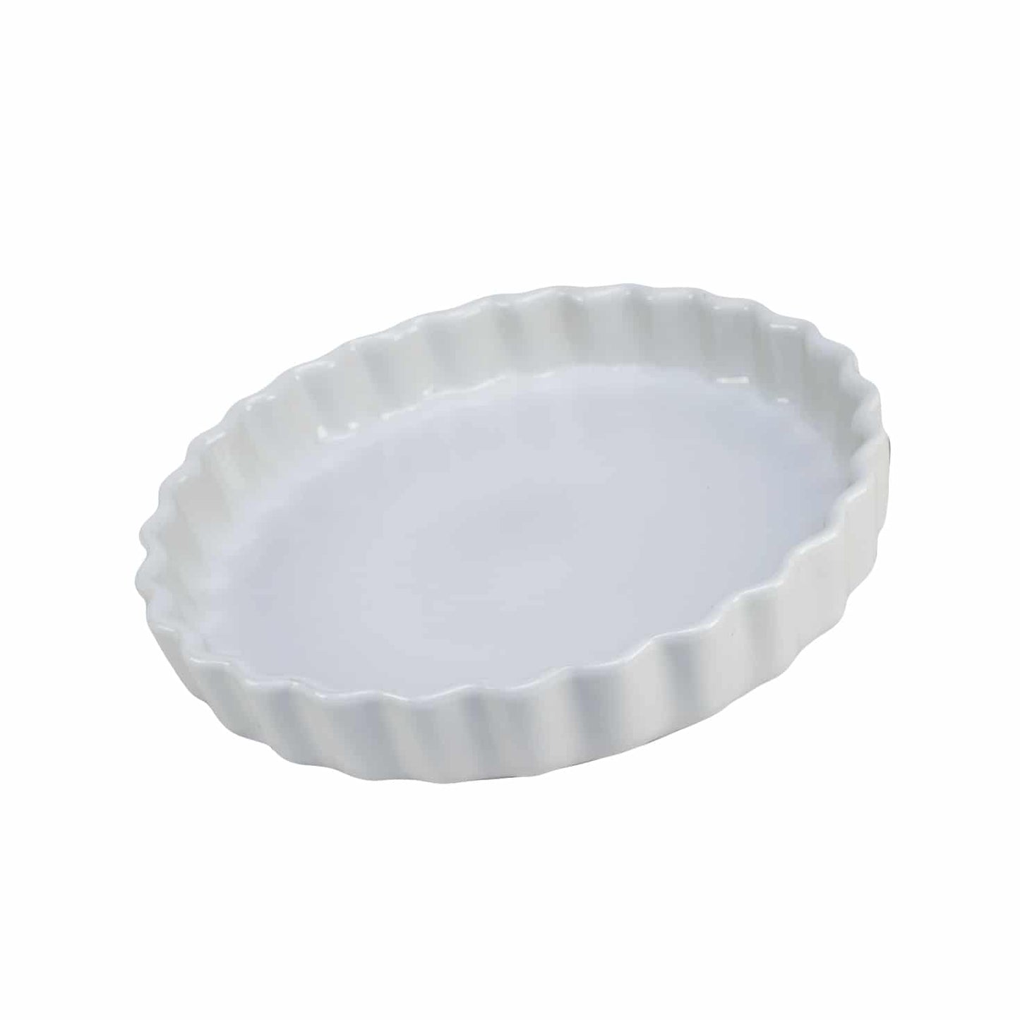 Heat-resistant pot 26.5 x 4.5 cm, White