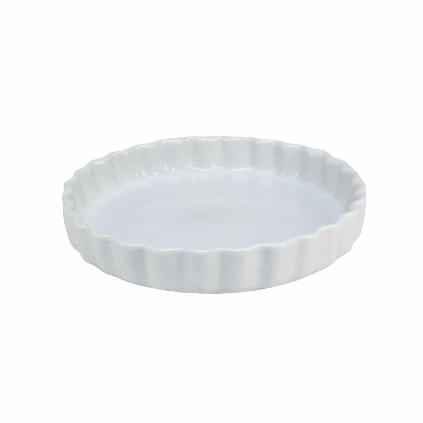 Heat-resistant pot 26.5 x 4.5 cm, White