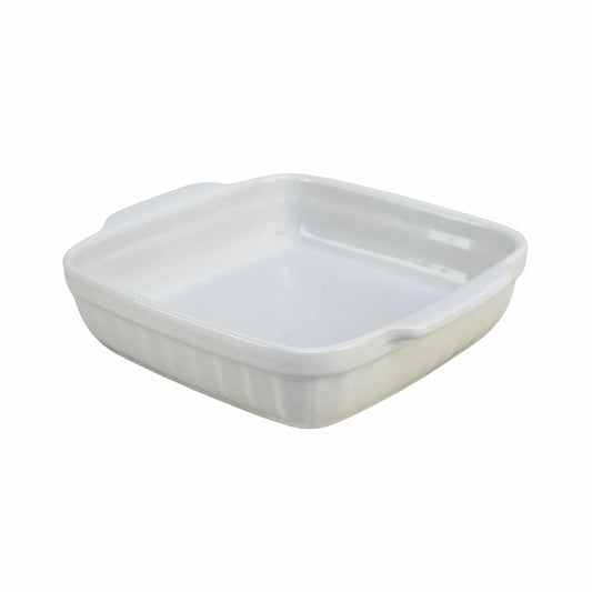 Olla resistente al calor 19 x 17 x 4,5 cm, Blanco