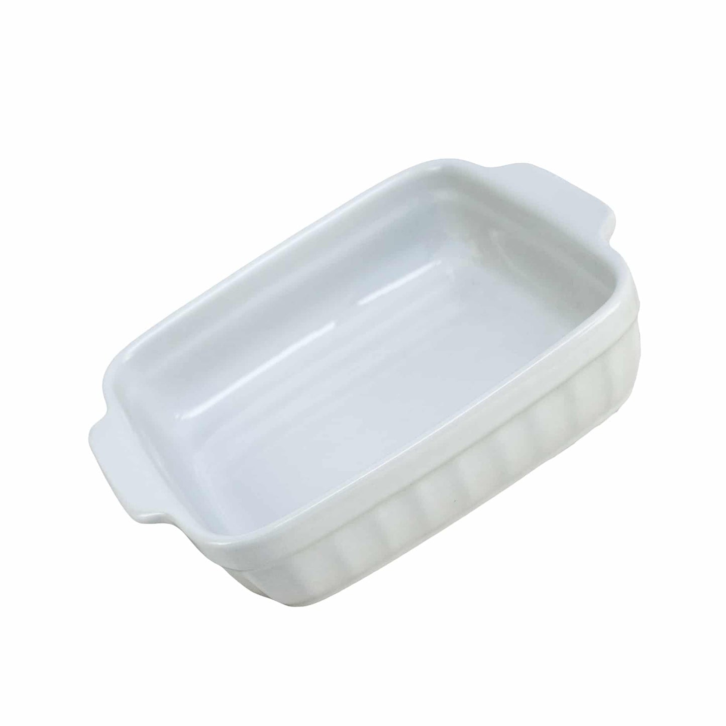 Olla resistente al calor 19 x 17 x 4,5 cm, Blanco