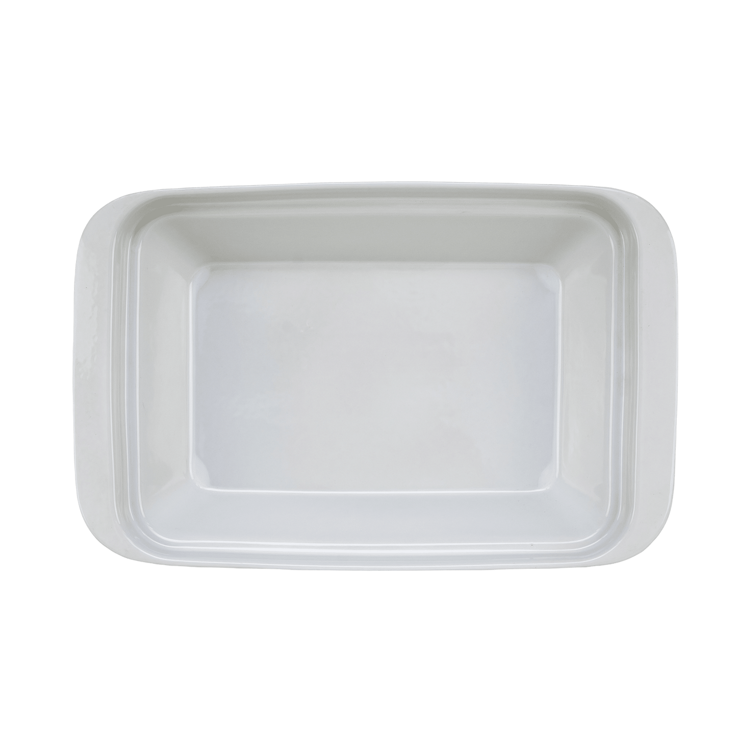 Cuenco resistente al calor 37 x 23,5 x 8 cm, blanco