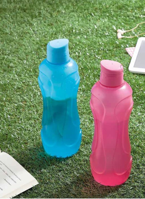 Water bottle, with lid, 1 l, Renga RG900054 (pink)