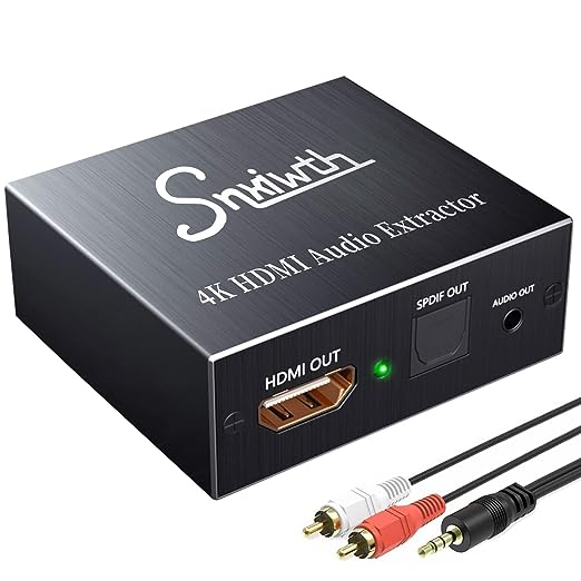 Snxiwth Convertor audio HDMI Convertor 4K HDMI la HDMI