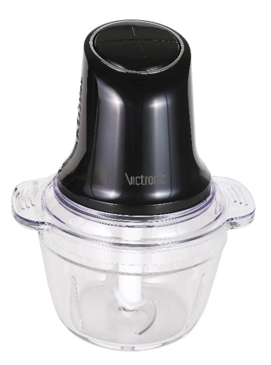 Electric blender / chopper, with glass bowl, 500 W, 1.00 l, Victronic VC396