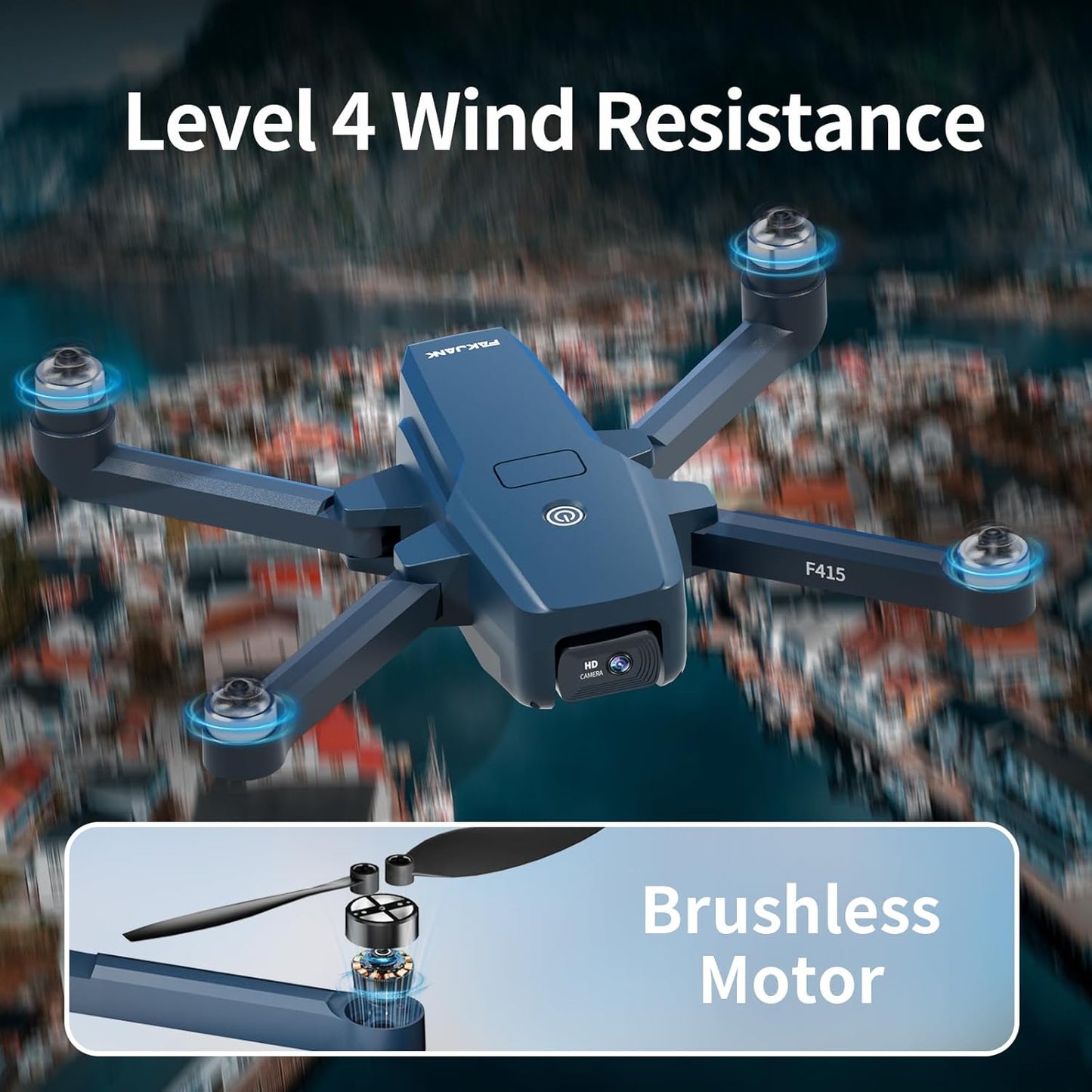 Drona Lenovo cu motor fără perii cu 2 camere 40KM/h MAX rezistență la vânt Clasa 4 pentru adulți Drone 5GHz WIFI FPV cu cameră HD Quadricopter RC pentru începători 2 baterii 30 de minute X15 UAV