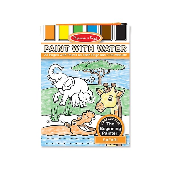 Melissa and Doug Safari Water Painting Set