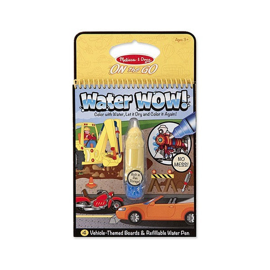 Magic Water Melissa és Doug Vehicles kifestőkönyv