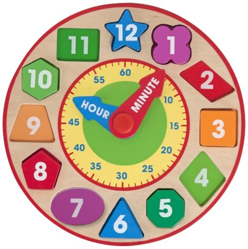 Melissa and Doug Shape Sorter Clock